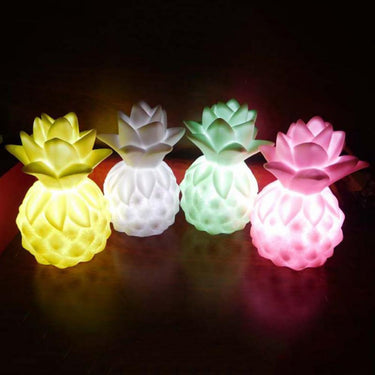 GlowBuddy | Ambiente relajante para niños - Lámpara nocturna LED de piña